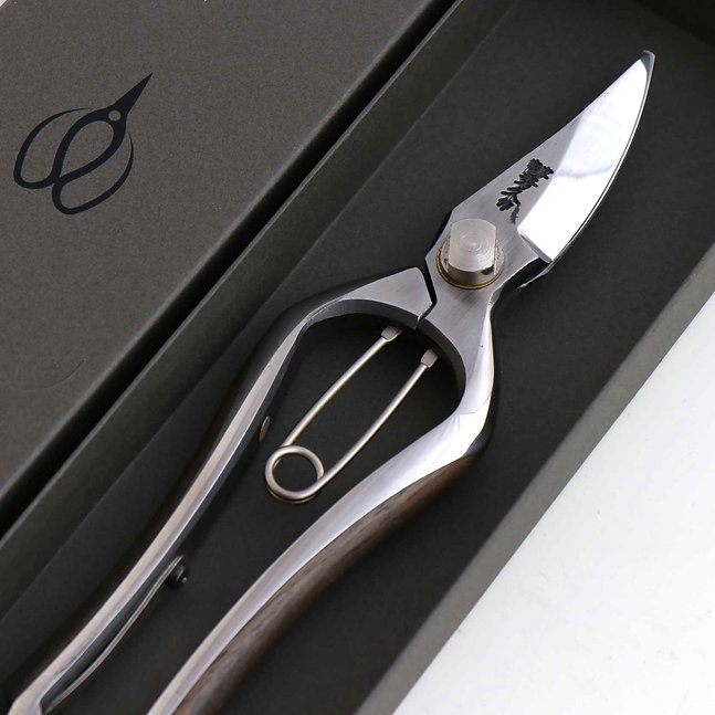 Секатор из нержавеющей стали Hidehisa Flower 190мм, тип B - T-102